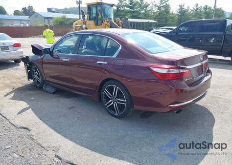 2016 Honda Accord Sport z USA, uszkodzony, nr VIN 1HGCR2F57GA101687